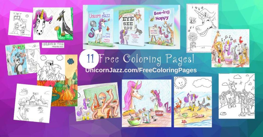 free unicorn coloring pages