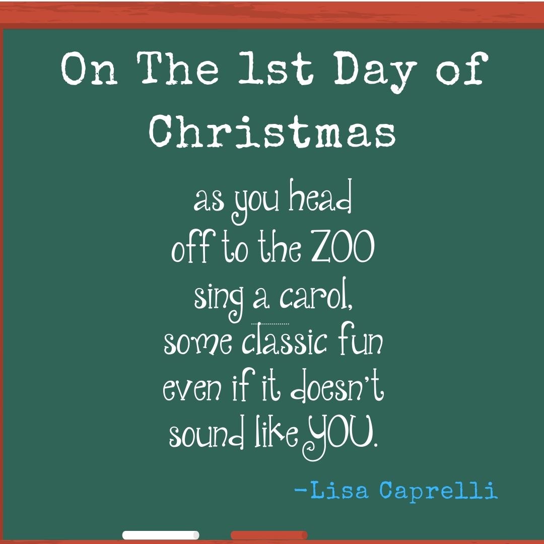 12 days of Christmas Silly Poem for Kids - Unicorn Jazz