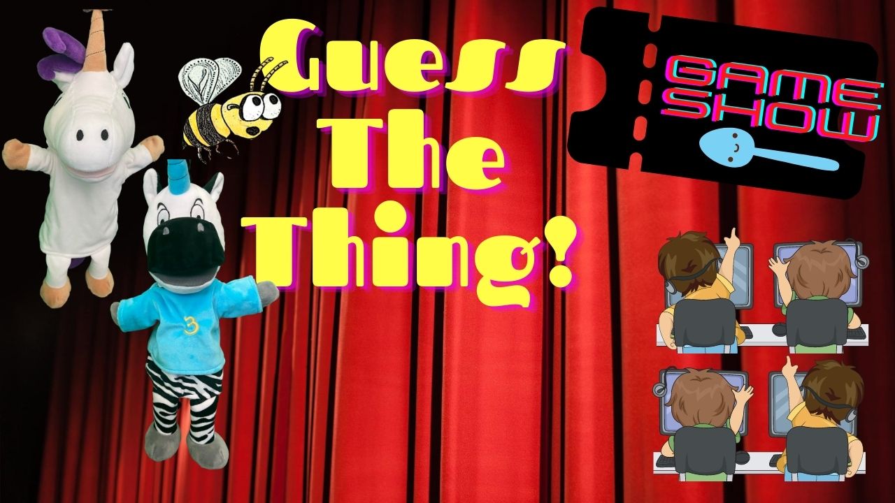 Fun Things for Kids to Do: Guess The Thing I Do Game Show with Host, Puppet Trezekke