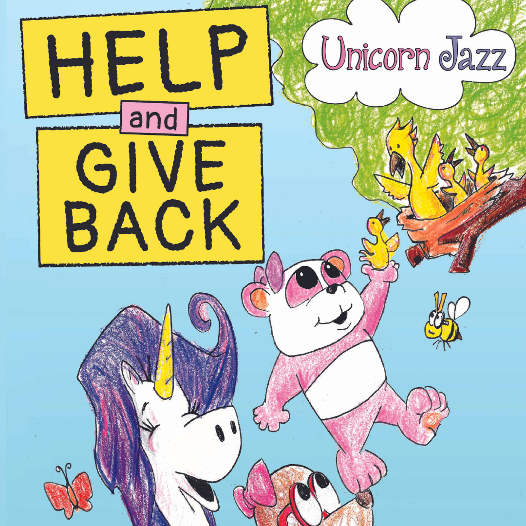 help and give back childrens unicorn book series