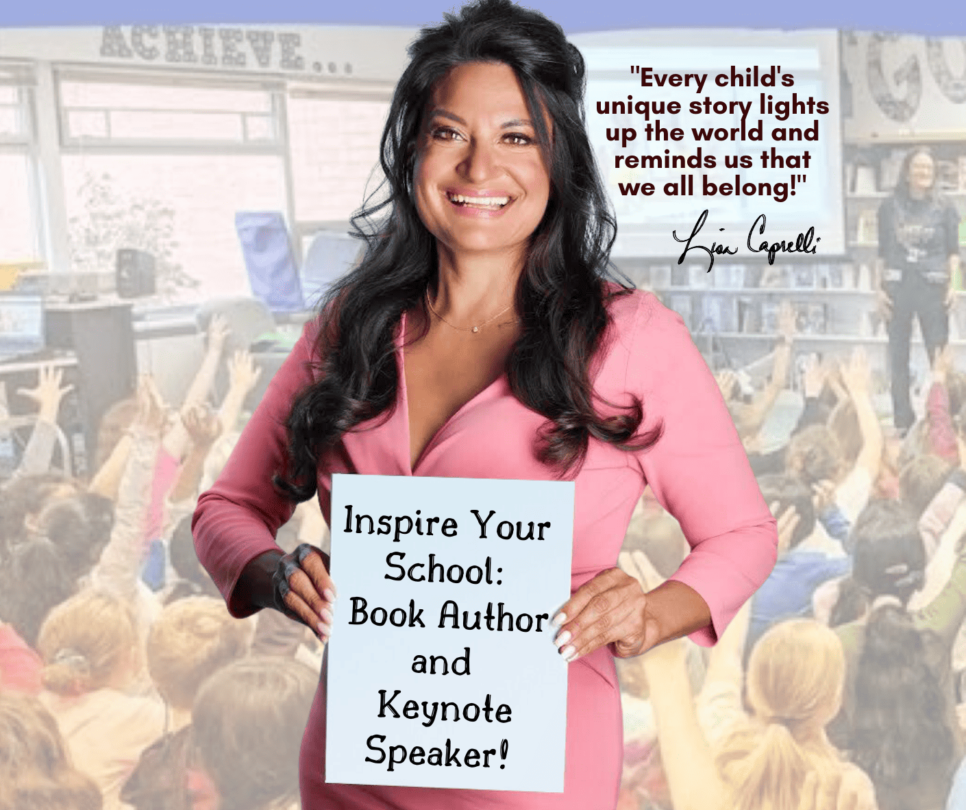  PTA elementary school assemblies and author speakers