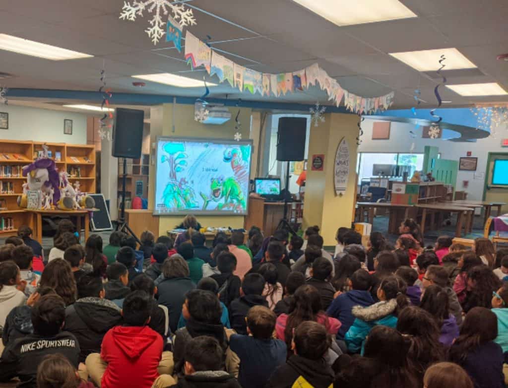central elementary school loves to read