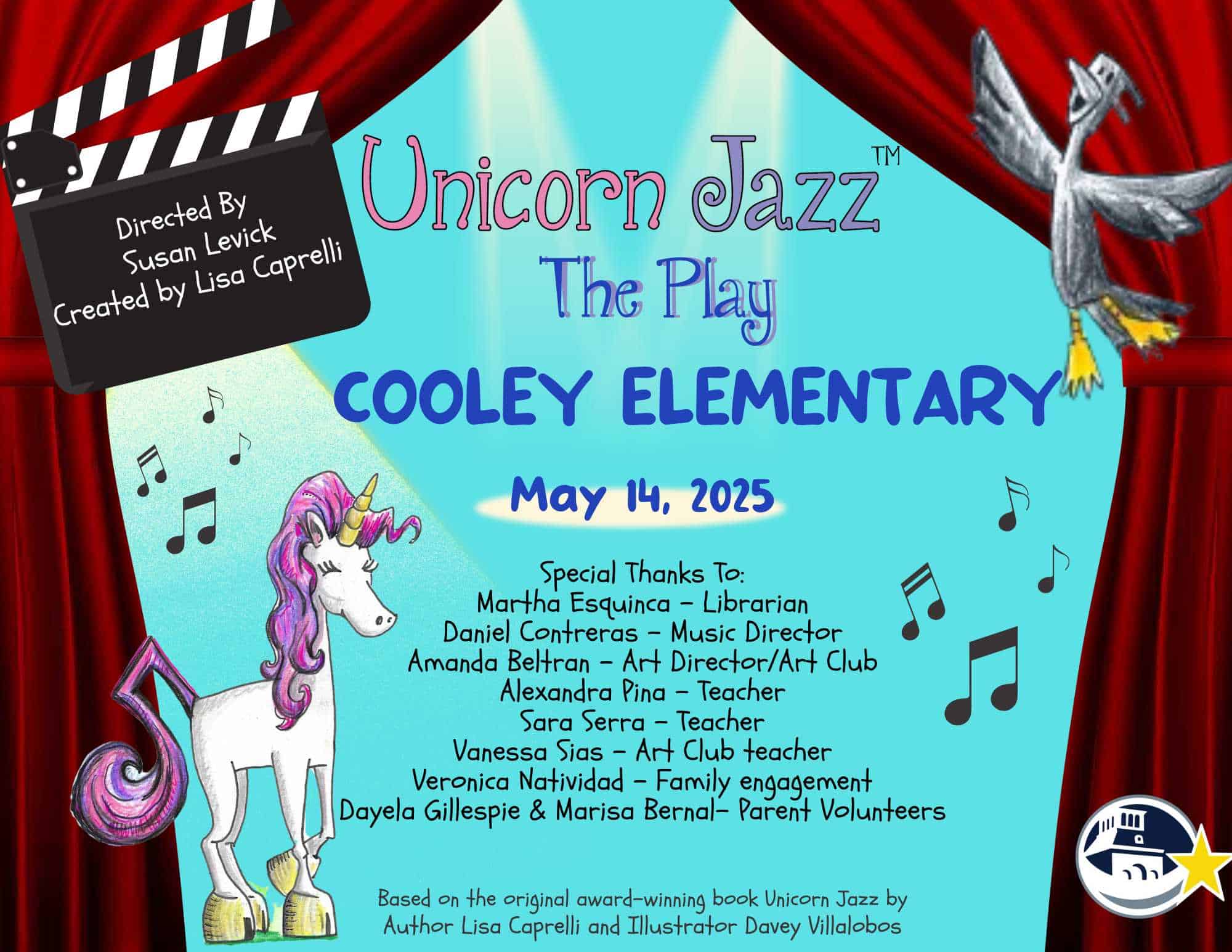 Unicorn Jazz book turned into play for schools
