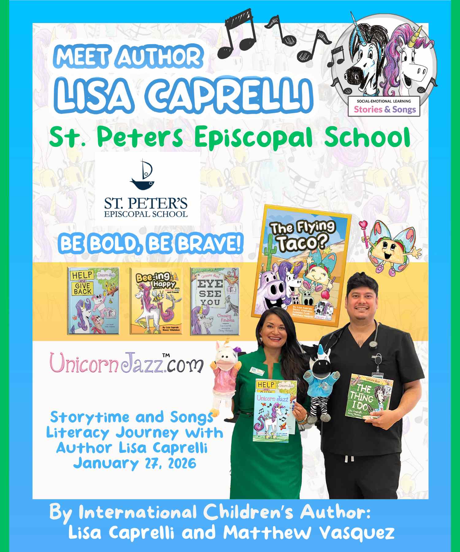 St. Peters Episcopal School by author Lisa Caprelli