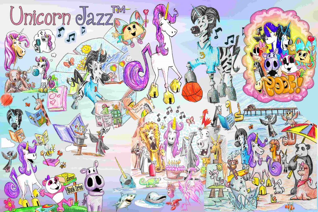 Unicorn Jazz official books to ordder