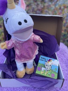 unicorn baby board book baby shower