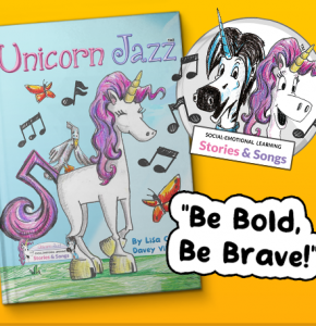 Unicorn Jazz Be Bold Be Brave Cover